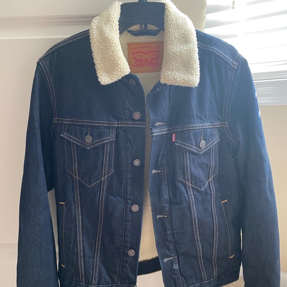 Men’s Levi’s Sherpa Coat - Picture 1 of 4